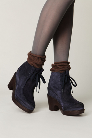 Hoss Stacked Platform Ankle Boot