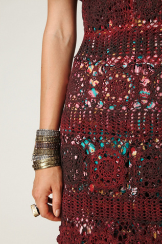 Hand Crochet Maxi Dress