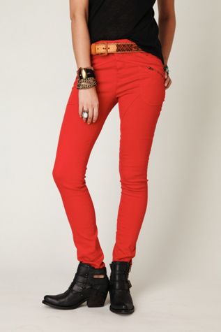 Seamed Skinny Jean