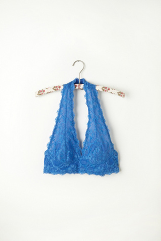 Galloon Lace Halter Bra in intimates-bras