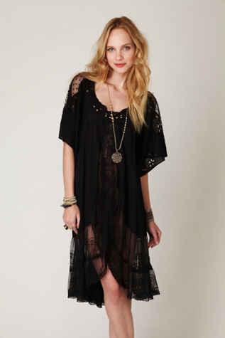 FP New Romantics All the Best Embroidered Dress