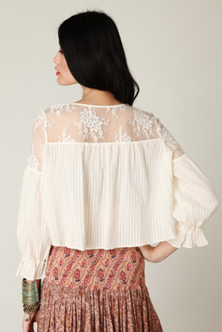 Elysium Lace Buttondown
