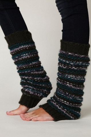 League Stripe Legwarmer