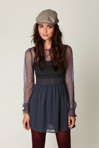 Vintage Lace Long Sleeve Dress