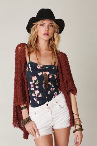 Printed Jersey Bodysuit
