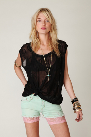 All Over Lace Shorts