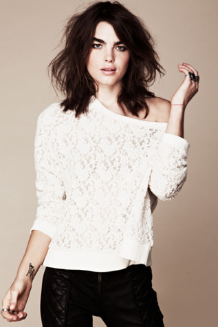 All Over Lace Pullover