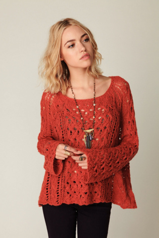 Open Stitches Pullover