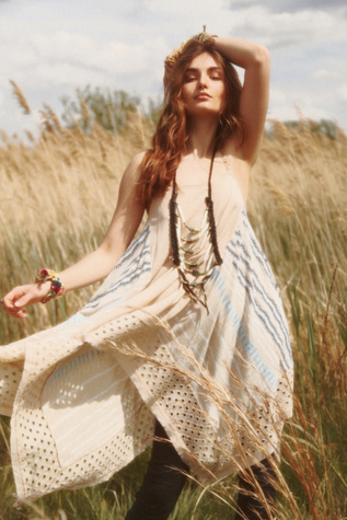 Horizon Handkerchief Trapeze Top