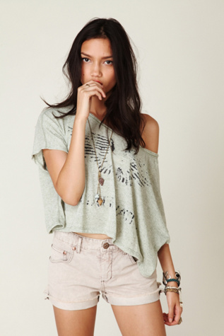 FP Corduroy Cutoff Shorts