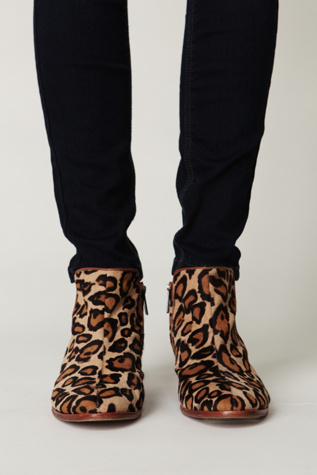 Petty Leopard Ankle Boot