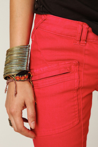 FP Utility Jeans With Zippers