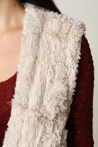 Long Reversible Fur Vest