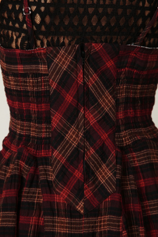 Veneto Plaid Corset