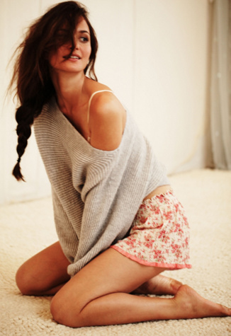 Pleated Tap Short