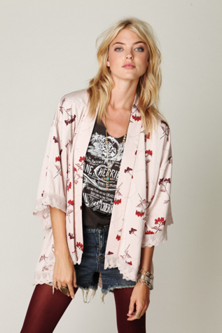 Printed Kimono
