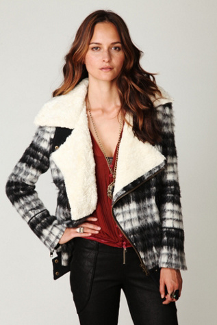 Oversized Motorcycle Jacket