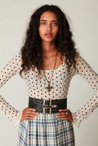 Dotted Lace Tee