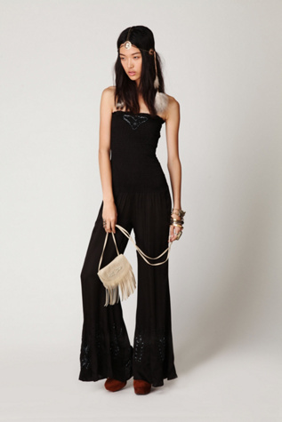 FP ONE Beaded Hippie Jumpsuit