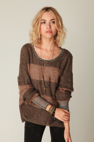Wide Stripes Pullover