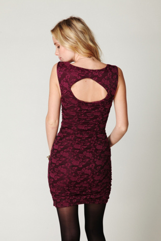 Dusty Rose Knit Dress