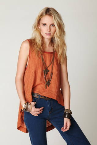 FP New Romantics Cableknit Tank