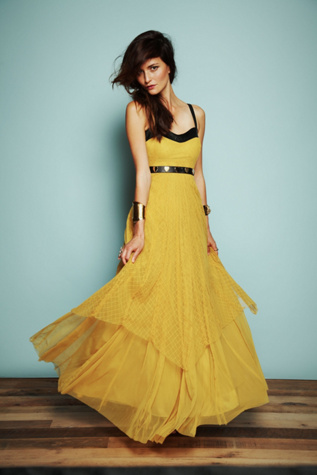 Gianna’s Limited Edition Leather and Lace Gown