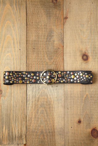 Hammered Stud Hip Belt