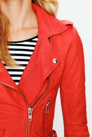 Red Leather Jacket