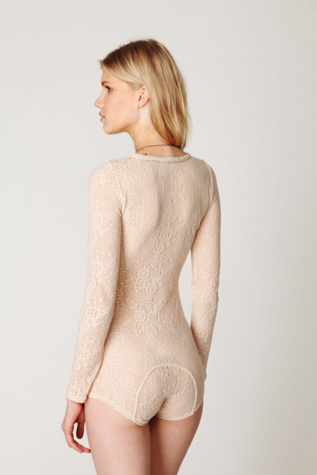 Lace Union Romper