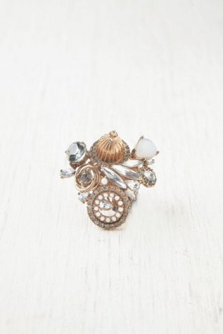 Mixed Gem Statement Ring