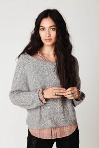 Cable Cashmere Sweater