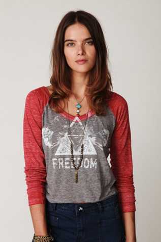 Freedom Baseball Tee