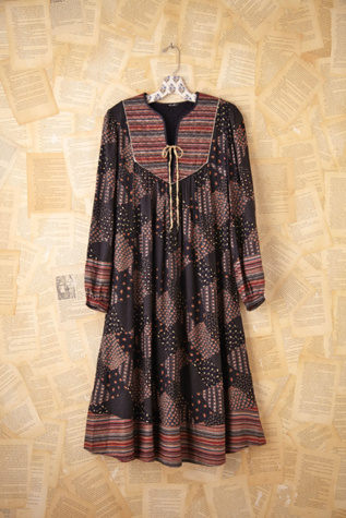 Vintage Indian Boho Dress