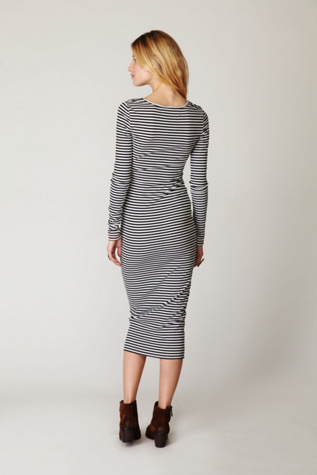 Costas Striped Maxi Dress