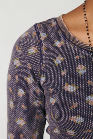 We The Free Washed Floral Baby Tee