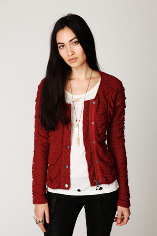 Lace Zip Jacket