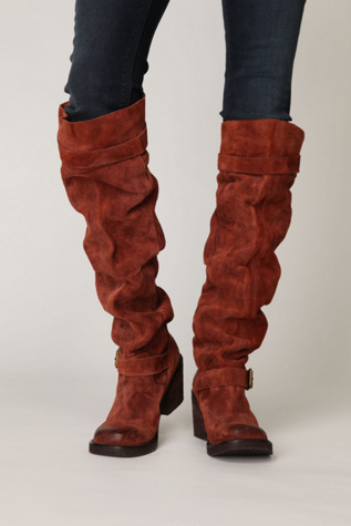 Rust Suede