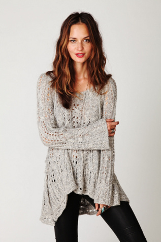 Fluted Cable Pullover