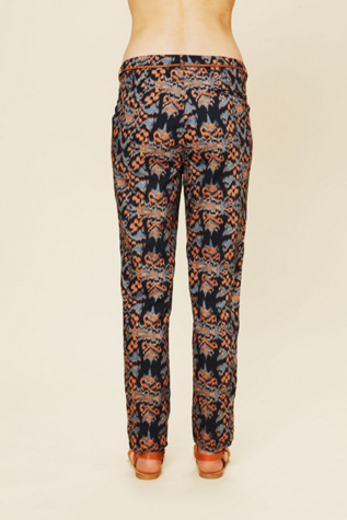 Blue Ikat