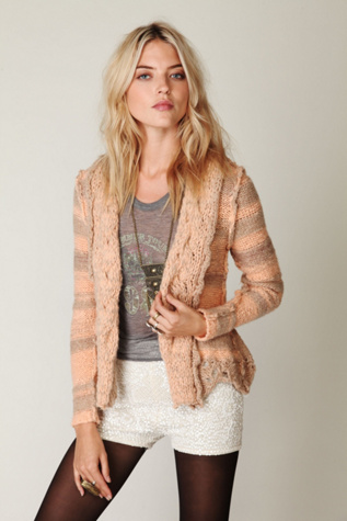 Cozy Braided Cardi