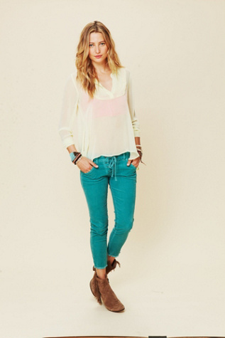 Lace Up Cord Skinny