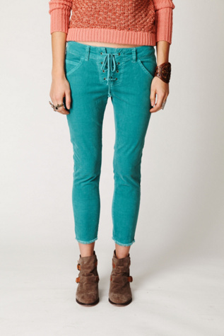 Lace Up Cord Skinny