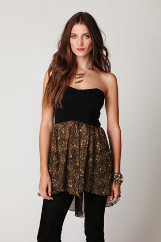 Printed Corset Tunic