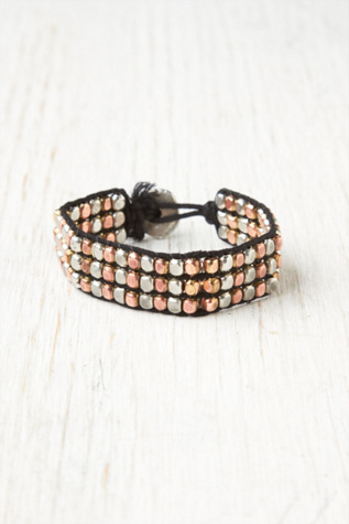 Mixed Metal Bead Bracelet