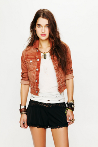 Micro Fiber Lace Short