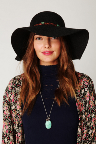 Morocco Felt Floppy Hat