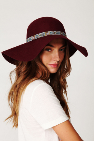 Morocco Felt Floppy Hat