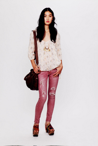 Destroyed Skinny Jean