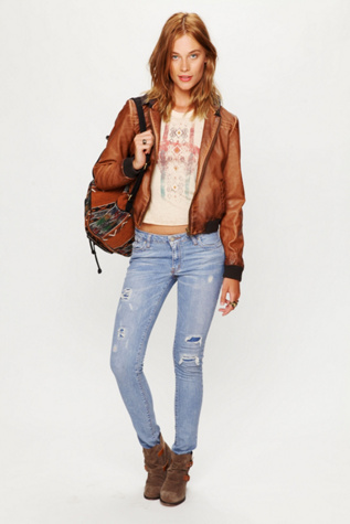 Destroyed Skinny Jean